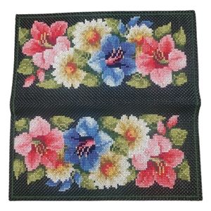 Cross stitch wallet